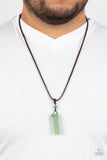 Comes Back ZEN-fold - Green Urban Necklace