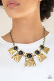 Cougar - Brass Necklace