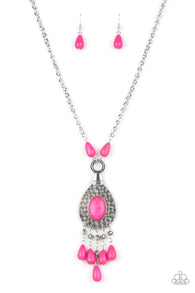 Cowgirl Couture - Pink Necklace