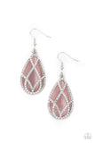 Crawling With Couture - Pink Earrings