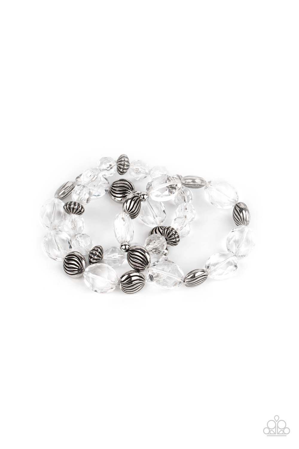 Total SAIL-Out - White Bracelet - Paparazzi Accessories – Bedazzle Me  Pretty Mobile Fashion Boutique