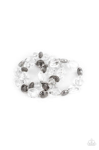 Crystal Charisma - White Bracelet