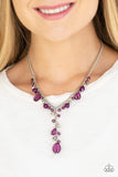Crystal Couture Purple Necklace