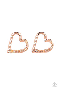Cupid, Who? - Copper Post Earrings