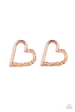 Cupid, Who? - Copper Post Earrings