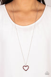 Dainty Darling - Red Necklace