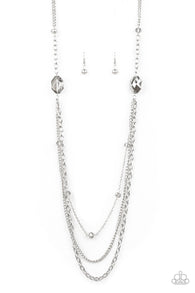 Dare to Dazzle Silver Necklace