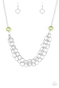 Daring Diva Green Necklace