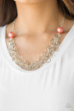 Daring Diva Orange Necklace