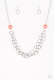 Daring Diva Orange Necklace