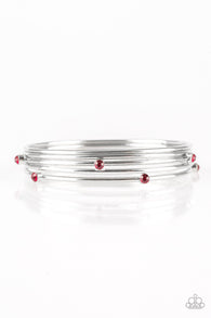 Delicate Decadence Red Bracelet