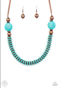 Desert Revival Copper Necklace and Bracelet Set