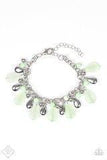 Diva Attitude Green Necklace and Bracelet Set