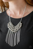 Diva-de and Rule Silver Necklace