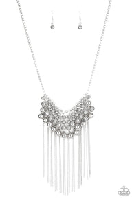 Diva-de and Rule Silver Necklace