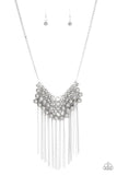 Diva-de and Rule Silver Necklace