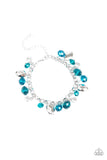 Downstage Dazzle Blue Necklace and Bracelet Set