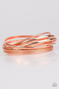 Drop a Bombshell Copper Bracelet-ShelleysBling.com-ShelleysPaparazzi.com