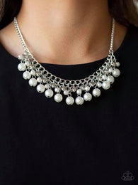 Duchess Dior White Necklace and Bracelet Set
