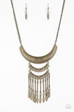 Eastern Empress Brass Necklace