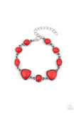 Eco-Friendly Fashionista Red Bracelet