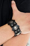 Electrified Edge - Black Bracelet