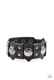 Electrified Edge - Black Bracelet