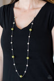 Eloquently Eloquent - Green Necklace