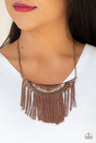 Empress Excursion Copper Necklace