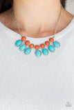 Environmental Impact Blue Necklace