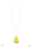 Ethereal Experience Yellow Necklace