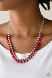 Extinct Species - Red Necklace