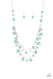 Fantastic Flair Green Necklace