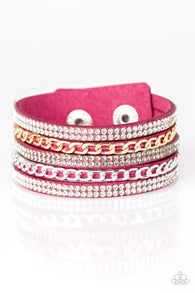 Fashion Fiend Pink Urban Bracelet