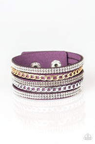 Fashion Fiend Purple Urban Bracelet