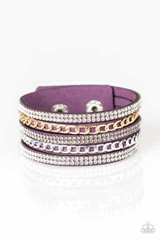Fashion Fiend Purple Urban Bracelet