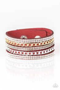 Fashion Fiend Red Urban Bracelet