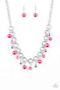 Fiercely Fancy Pink Necklace