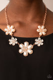 Fiercely Flowering - Copper Necklace