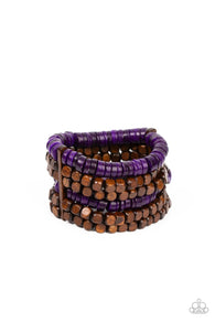 Fiji Fiesta - Purple Bracelet