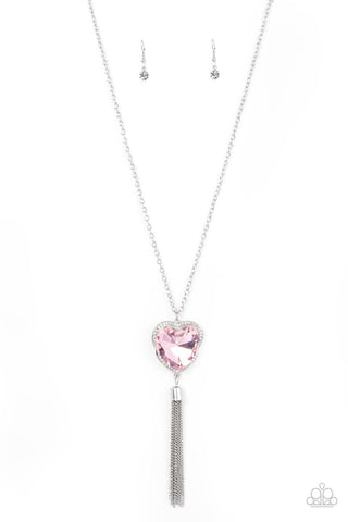 Finding My Forever - Pink Necklace