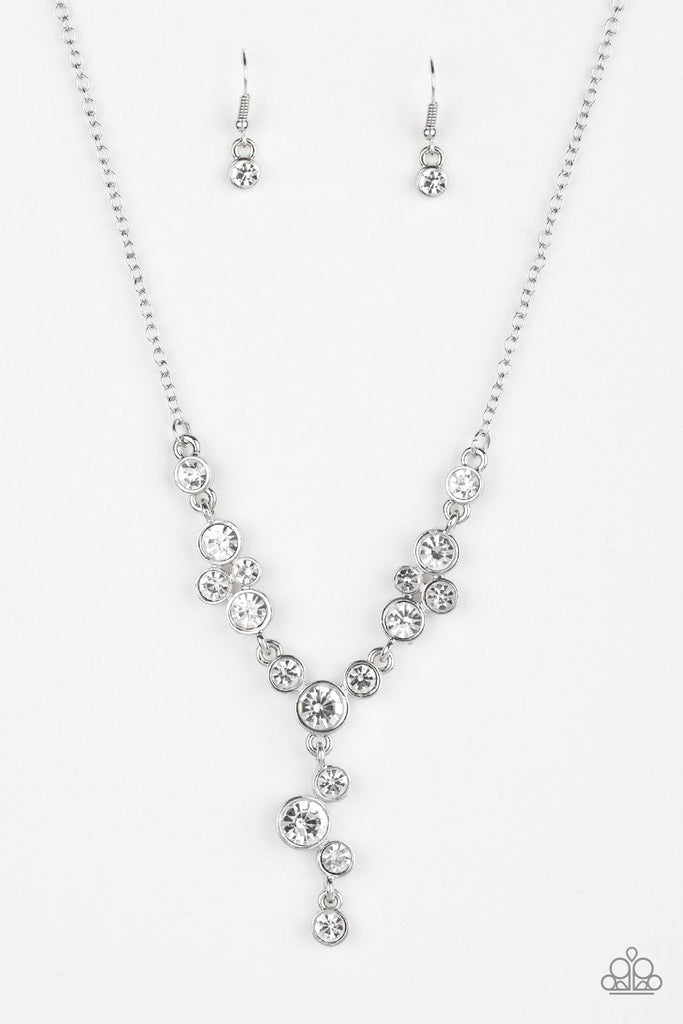 Five-Star Starlet White Necklace | Paparazzi Accessories | $5.00