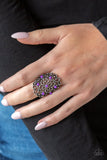 Floral Fancies Purple Ring