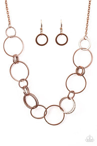 Follow the Ringleader Copper Necklace