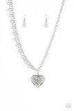 Forever In My Heart Silver Necklace