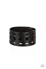 Free Ranger Black Urban Bracelet-ShelleysBling.com-ShelleysPaparazzi.com