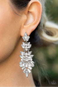 Frozen Fairytale White Post Earrings Life of the Party May 2022