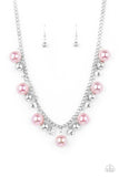 Galactic Gala - Pink Necklace