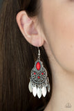 Galapagos Glamping - Red Earrings