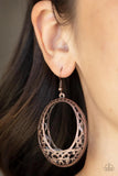 Gardenista Grandeur Copper Earrings